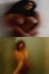 Exhibitionist naked woman